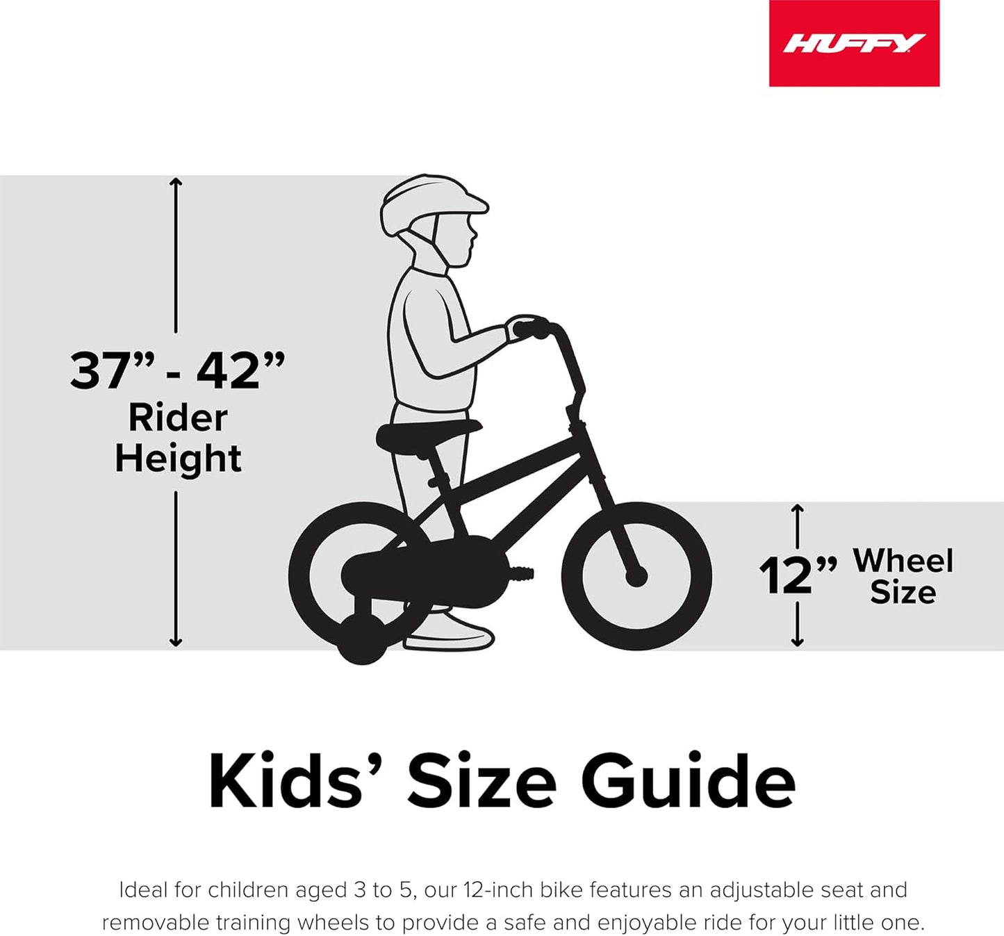 HUFFY 12" GLIMMER BIKE