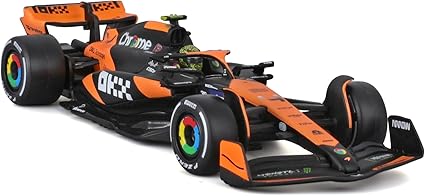 BURAGO 1/24  MCL38 LANDO NORRIS #4
