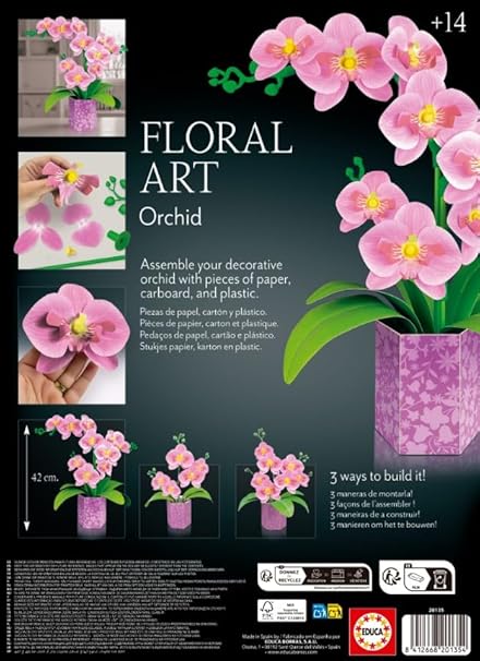 Educa - Floral Art - Orchid