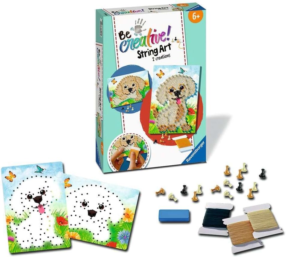 BE CREATIVE ! STRING ART