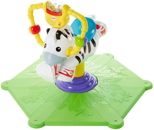Fisher-Price Go Baby Go! Bounce & Spin Zebra