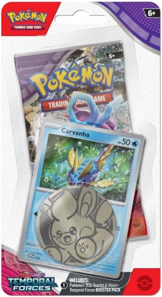 Pokemon TCG Scarlet & Violet Temporal Forces Blister Pack