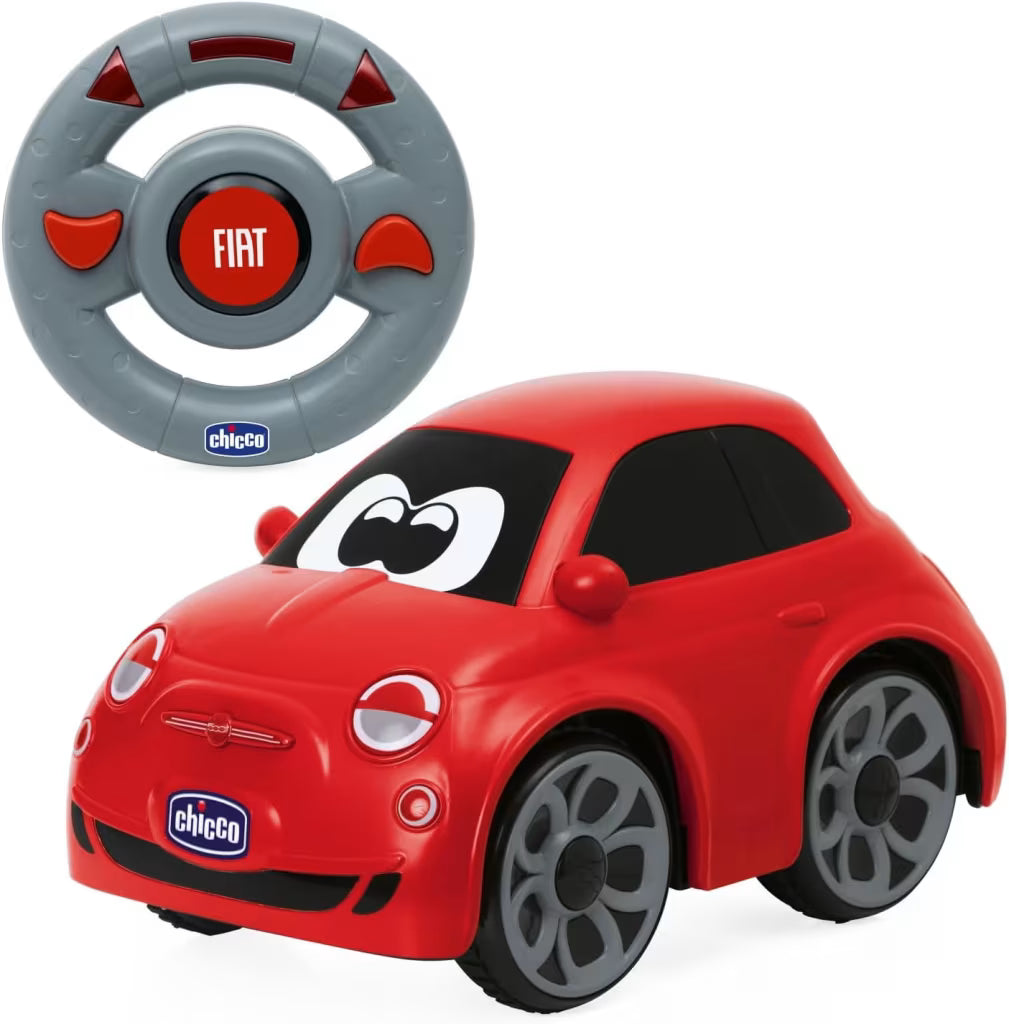 CHICCO Fiat 500E Remote Control Red