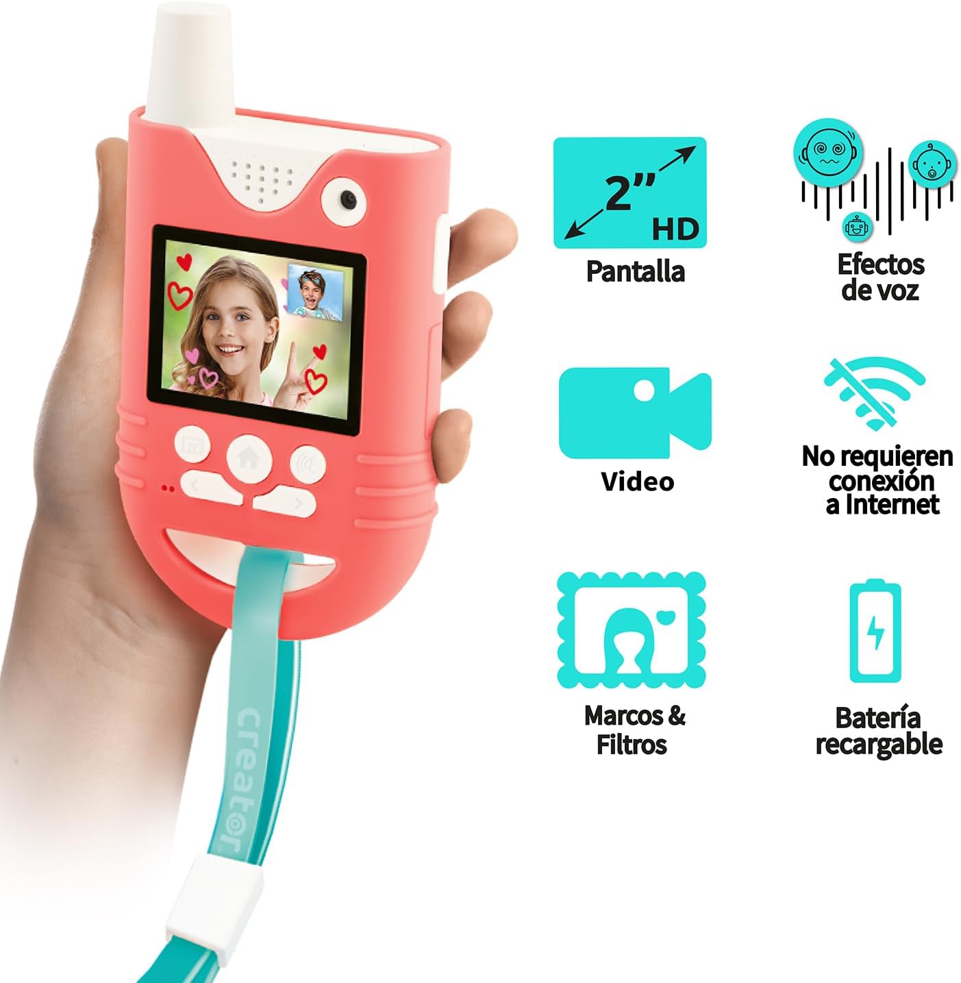 Canal Toys - 2-in-1 Video Walkie-Talkie