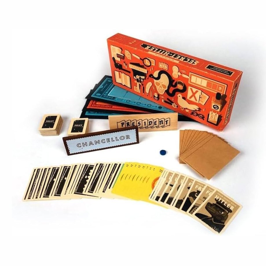 Secret Hitler Board Game by Goat, Wolf, & Cabbage