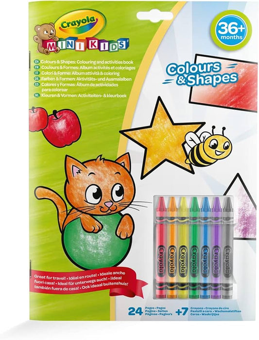 Crayola Coloring book with coloring pencils by Crayola