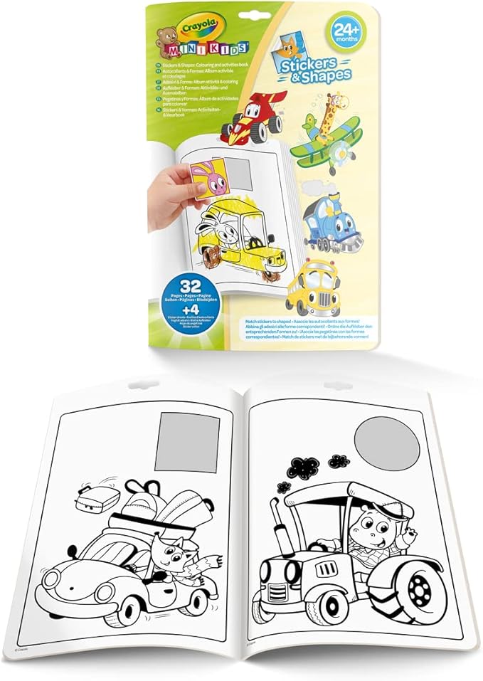 Crayola Mini Kids, Sticker and Shape