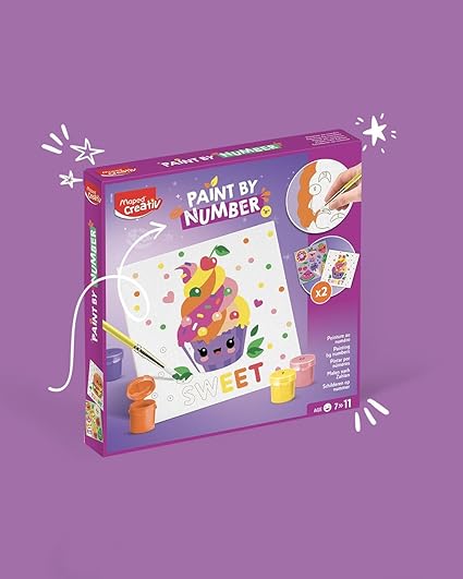 Paint by Numbers - Kawai Food Sweet