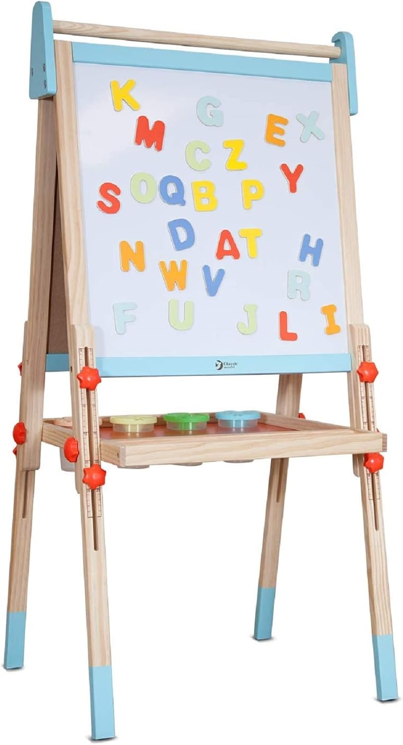 Classic World Wooden Double-Sided Multi-Functional Art Easel