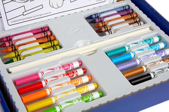 Crayola PAW Patrol Art Kit (60+Pcs)