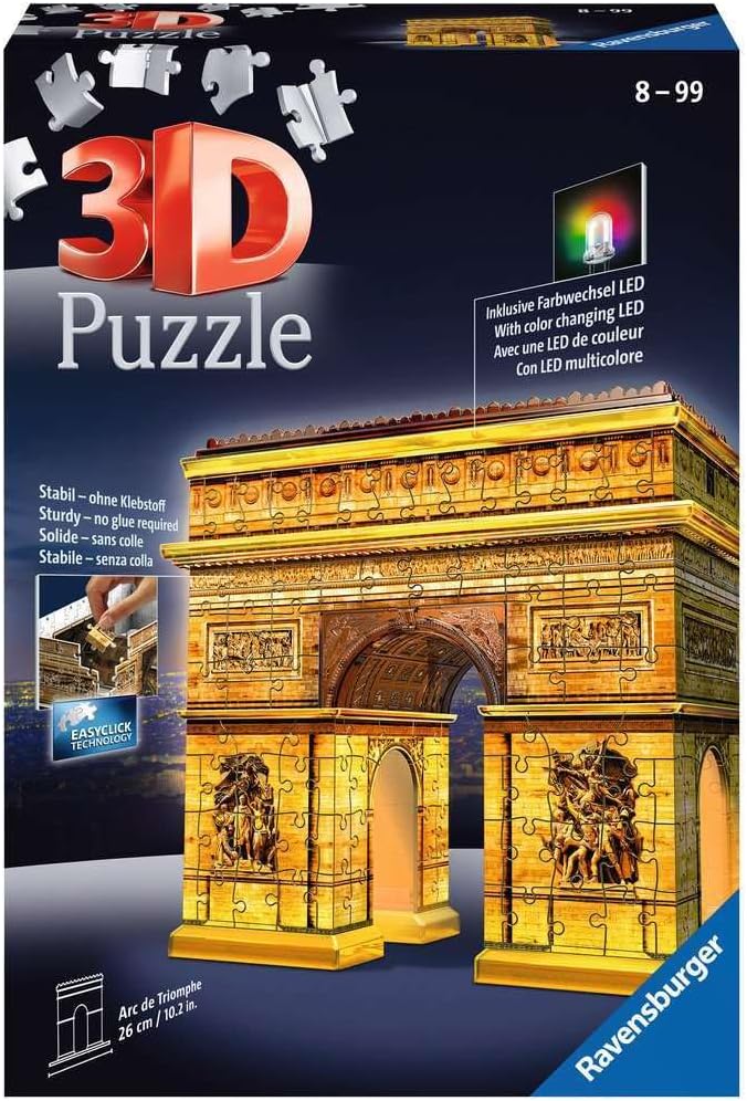 3D PUZZLE ARC DE TRIOMPHE NIGHT EDITION
