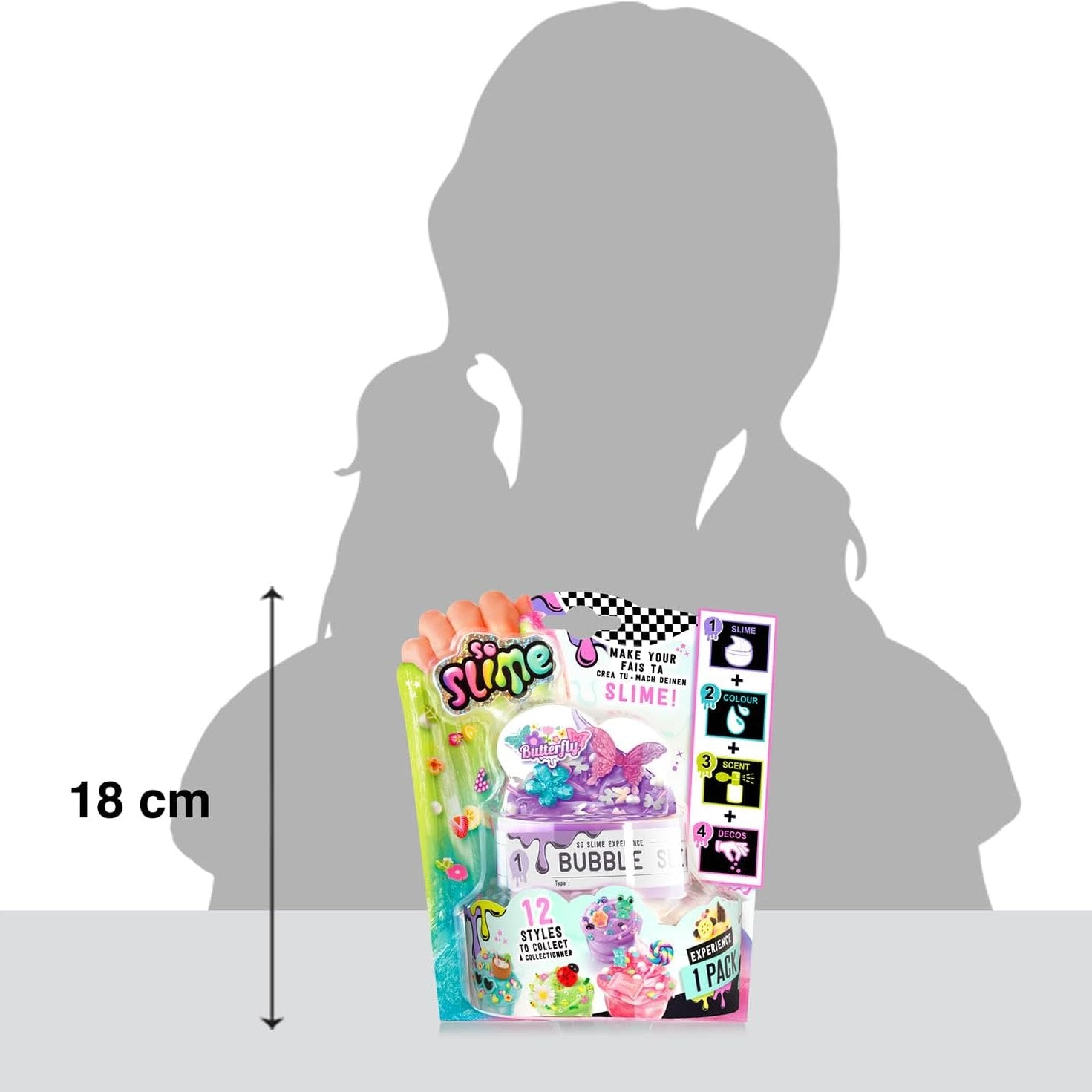 Canal Toys So Slime Fluffy Slime Experience 1 Pack by Canal Toys