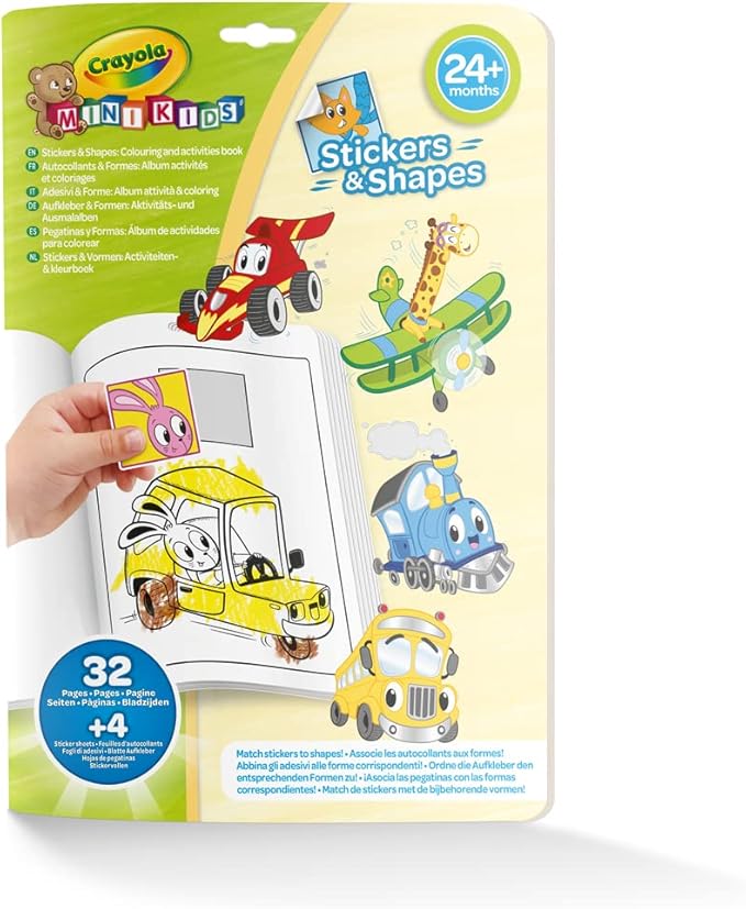 Crayola Mini Kids, Sticker and Shape