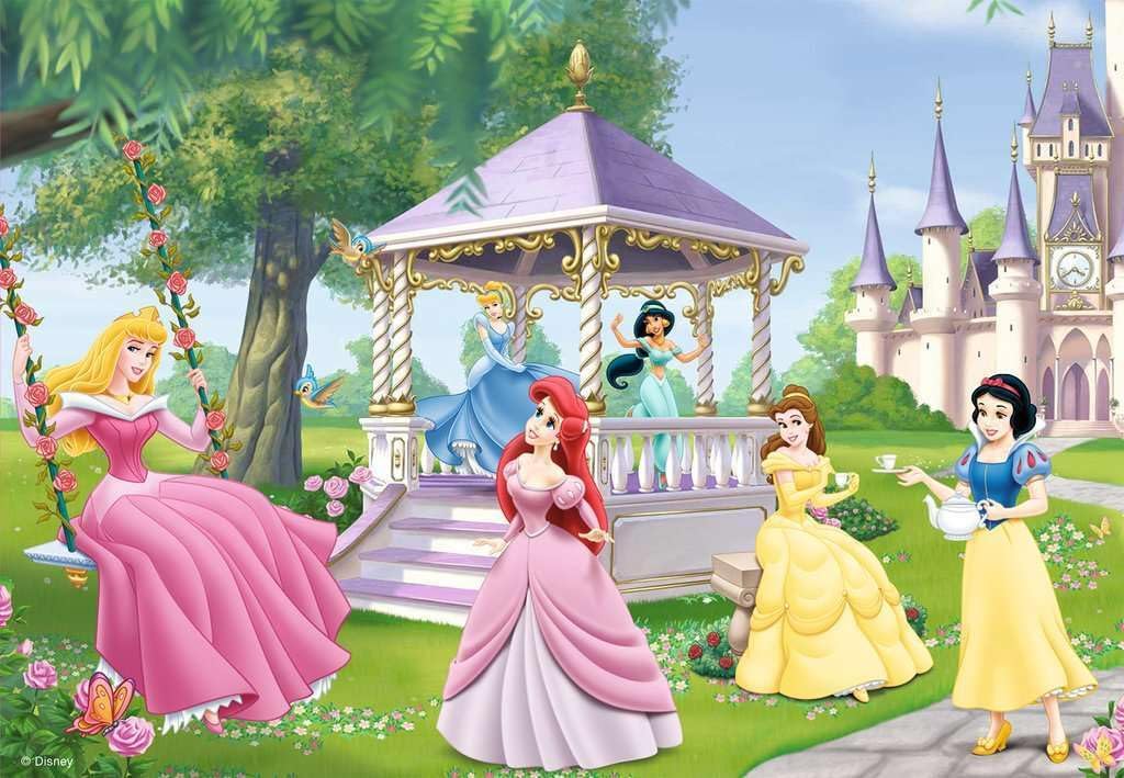 DISNEY PRINCESS PUZZLE 2X24PCS