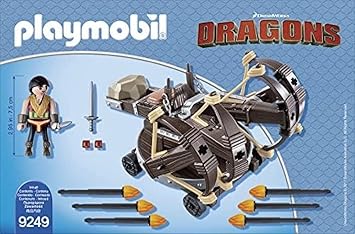 Playmobil DreamWorks Dragons Eret with 4 Shot Firing Ballista (9249)