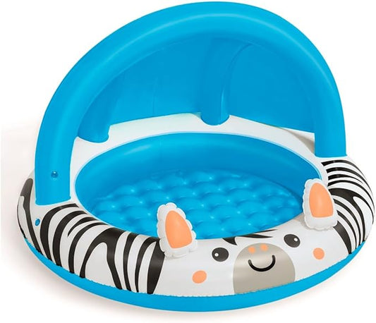 Bestway Shaded Baby Pool  Safari Fun