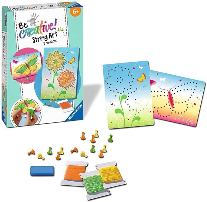 BE CREATIVE ! STRING ART