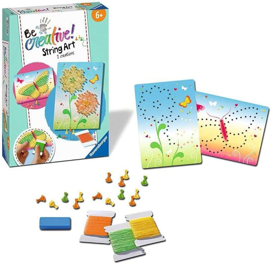 BE CREATIVE ! STRING ART