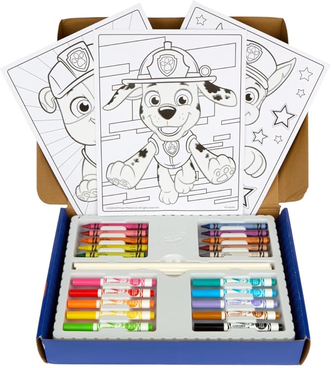 Crayola PAW Patrol Art Kit (60+Pcs)