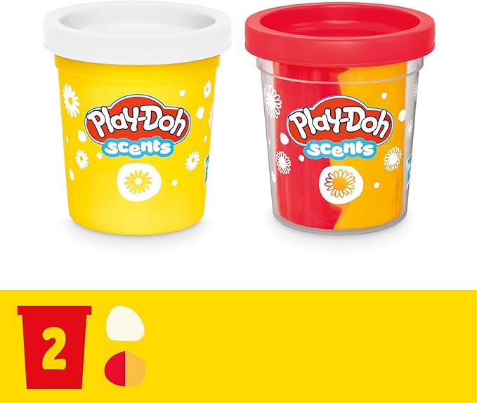 Play-Doh Sunflower and Daisy Flower