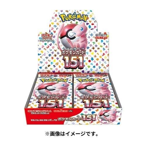 Pokémon TCG 151 Booster Box Sv2a [JP] (Sealed) by Pokémon