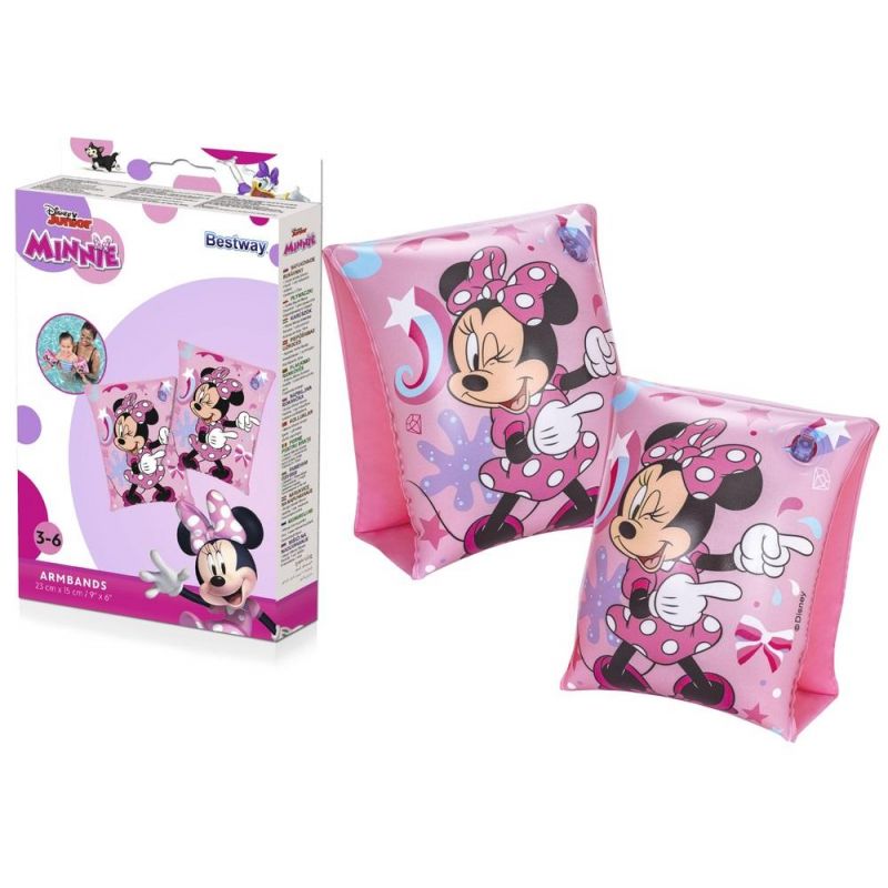 Character Pink Inflatable Armband Floaties One Size by Character