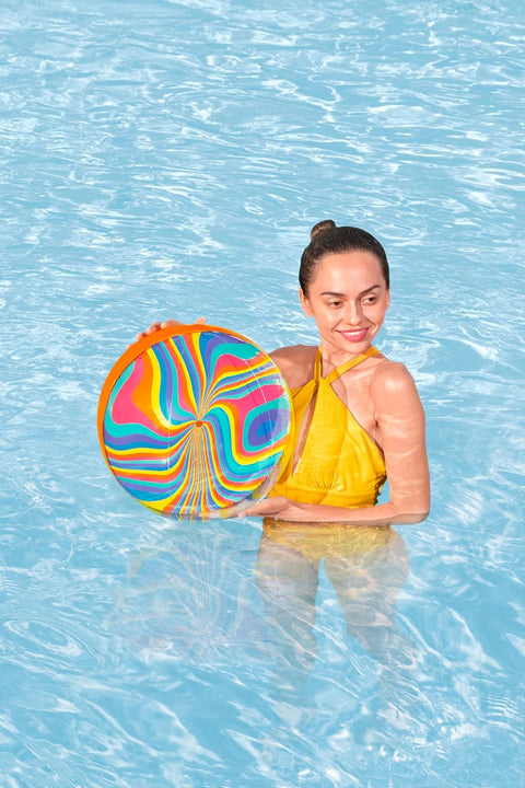 Bestway Inflatable Beach Ball Twist 46cm 31042 by Bestway