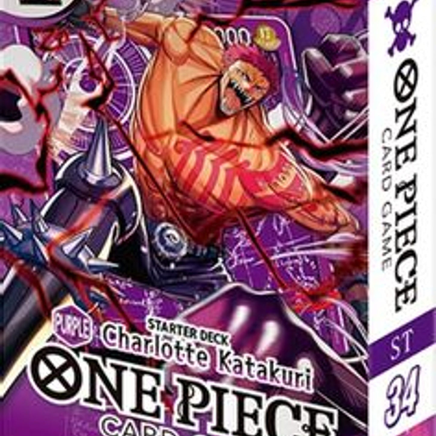 One Piece TCG Starter Deck 34: Purple Charlotte Katakuri by NEW LAND