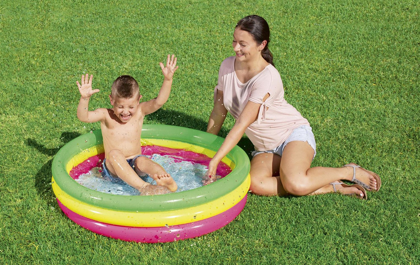 Bestway Summer Set Family Paddling Pool by Bestway