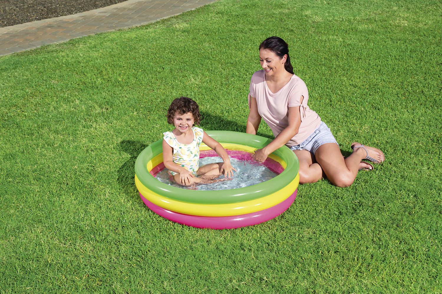 Bestway Summer Set Family Paddling Pool by Bestway