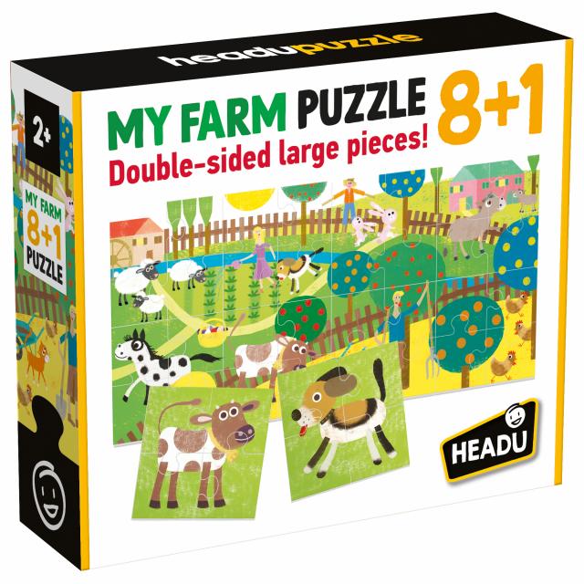 HEADU 8 IN 1 MY FARM PUZZLE