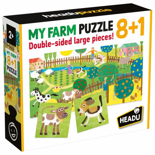 HEADU 8 IN 1 MY FARM PUZZLE