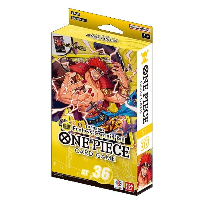 One Piece TCG Starter Deck 36: Yellow Eustass Kid by NEW LAND