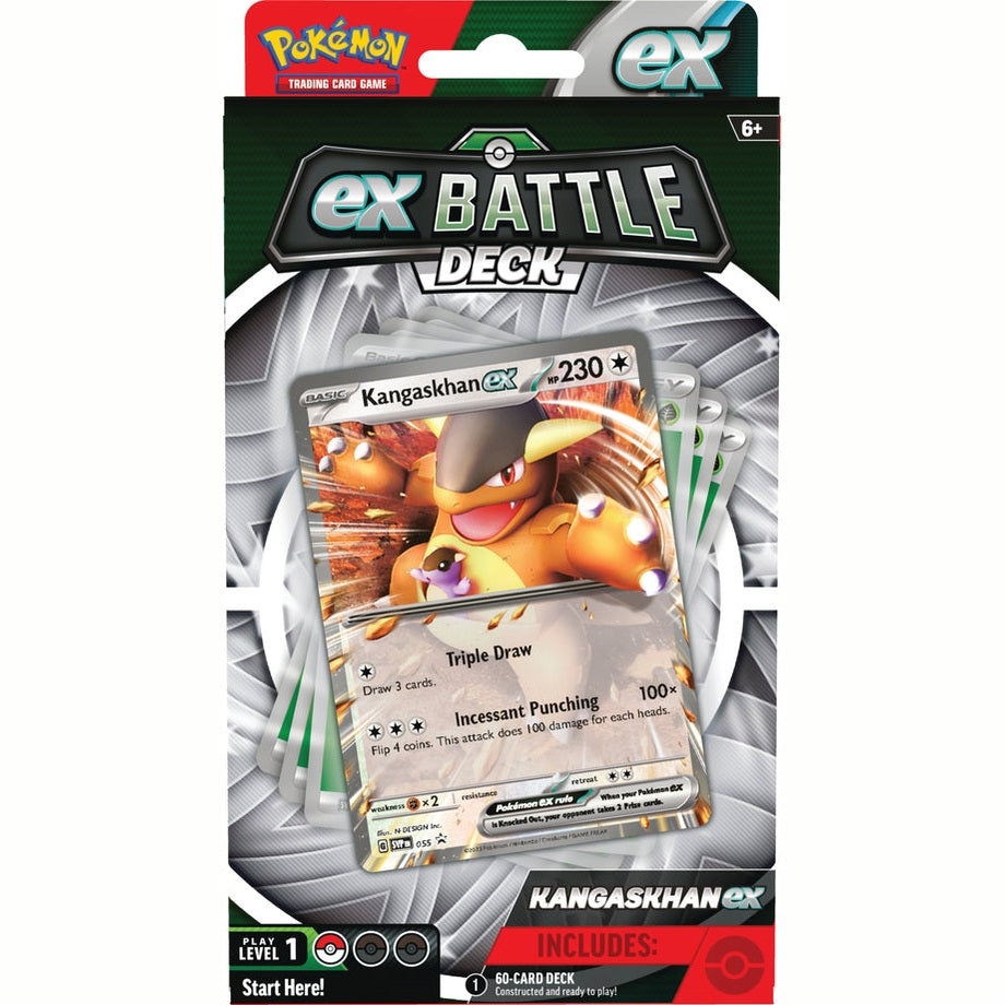 Pokémon Kangaskhan/Greninja EX Battle Deck Trading Cards by Pokémon