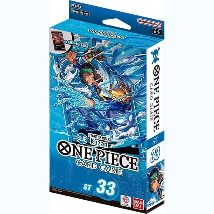 One Piece TCG Starter Deck Blue Kuzan (ST-33)
