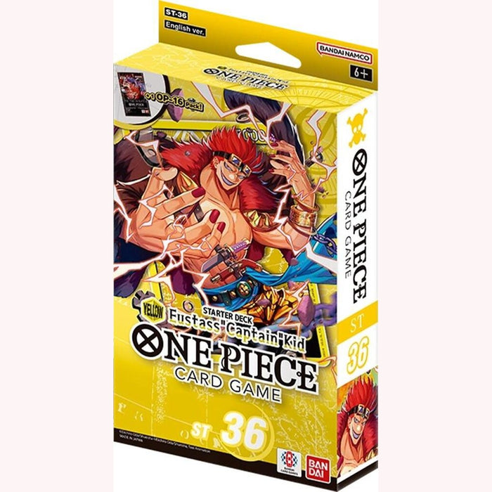 One Piece TCG Starter Deck 36: Yellow Eustass Kid