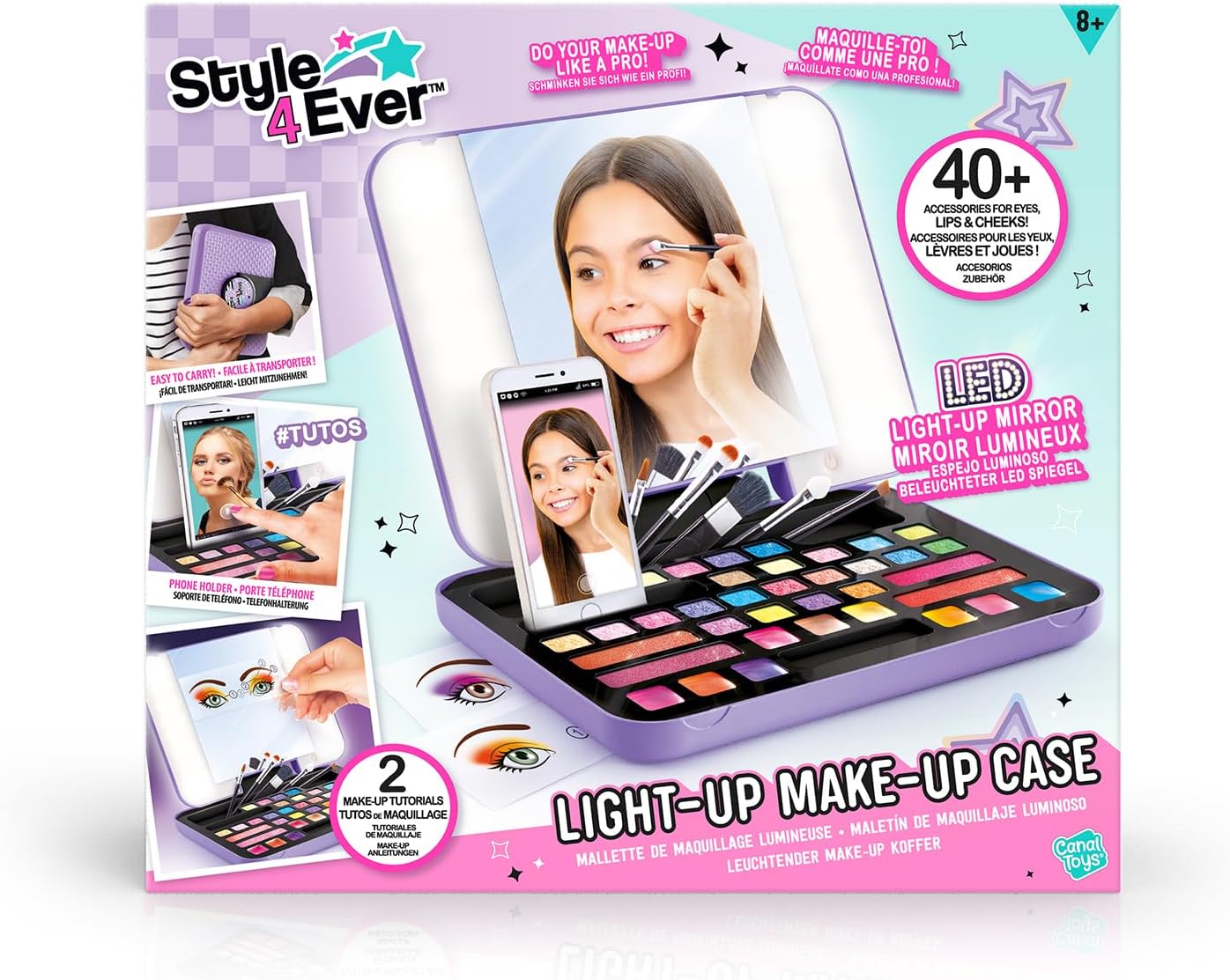 LIGHT-UP MAKE-UP CASE