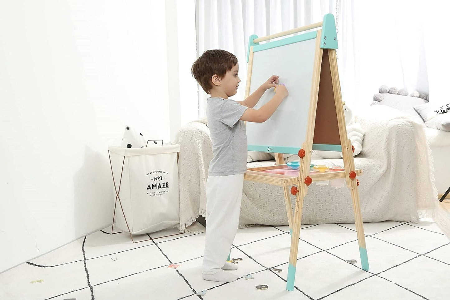 Classic World Wooden Double-Sided Multi-Functional Art Easel