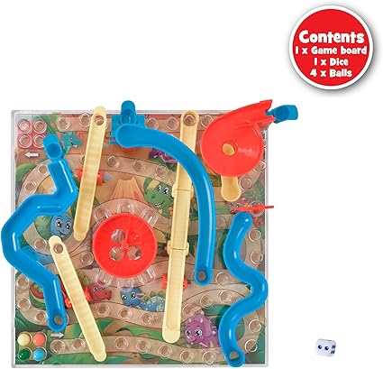 3D Dinosaur Edition Snakes & Ladders