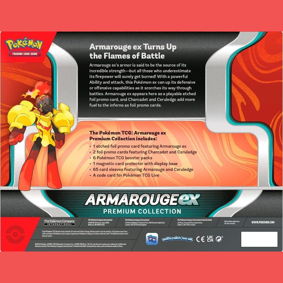 Pokémon TCG: Armarouge ex Premium Collection by The Pokémon Company