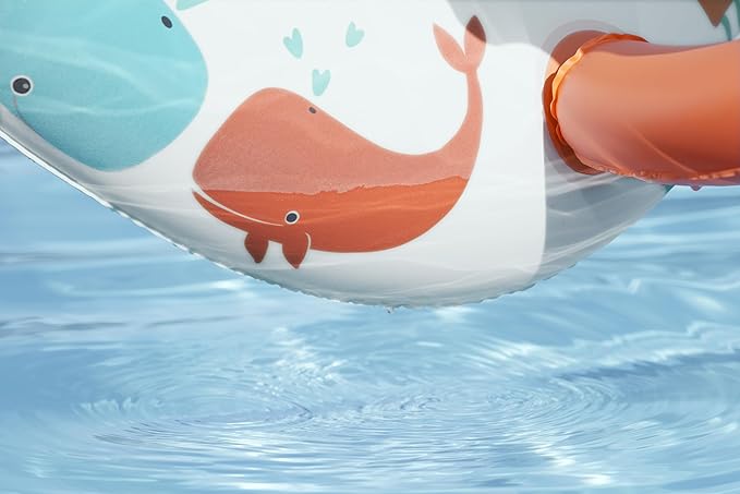 Bestway UV Care Comfort Plush Shaded Baby Boat Sea Animals 84X67cm