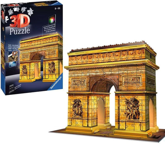 3D PUZZLE ARC DE TRIOMPHE NIGHT EDITION
