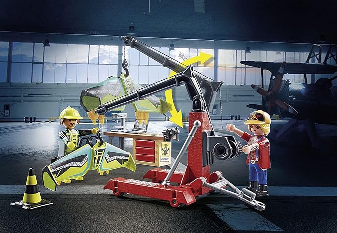 Playmobil Air Stunt Show Service Station (70834)