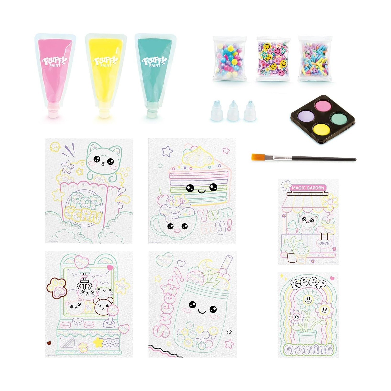 Canal Toys Fluffy Paint Kit by Canal Toys