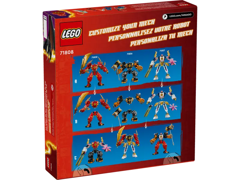 LEGO Kai’s Elemental Fire Mech (71808)