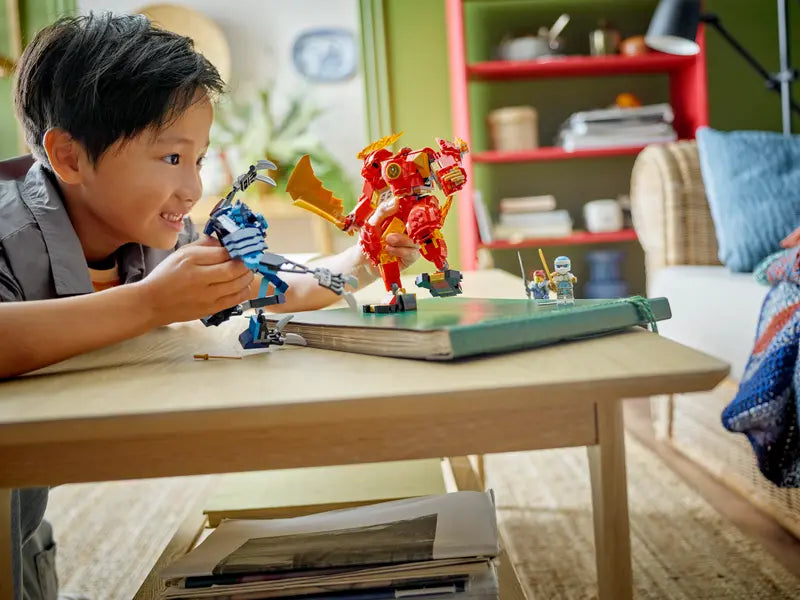 LEGO Kai’s Elemental Fire Mech (71808)