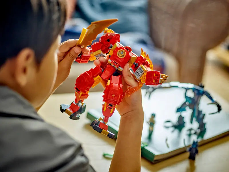 LEGO Kai’s Elemental Fire Mech (71808)