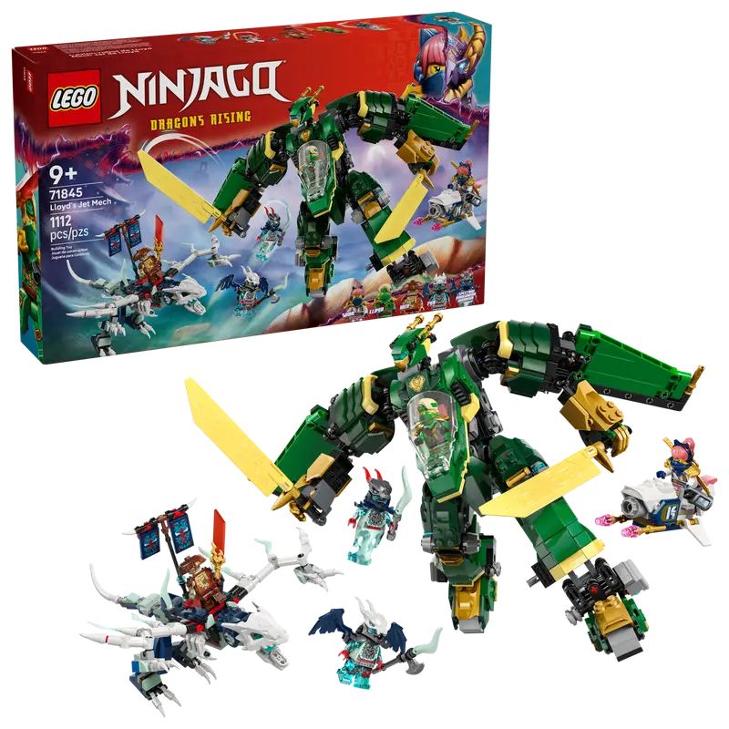 LEGO NINJAGO Lloyd’s Jet Mech (71845)
