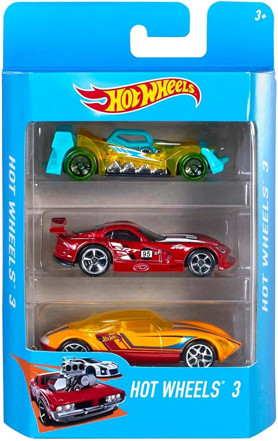 HOTWHEELS 3 PACK ASSORTED
