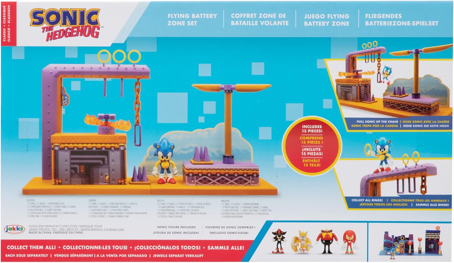 Sonic The Hedgehog Flying Battery Zone by JAKKS Pacific